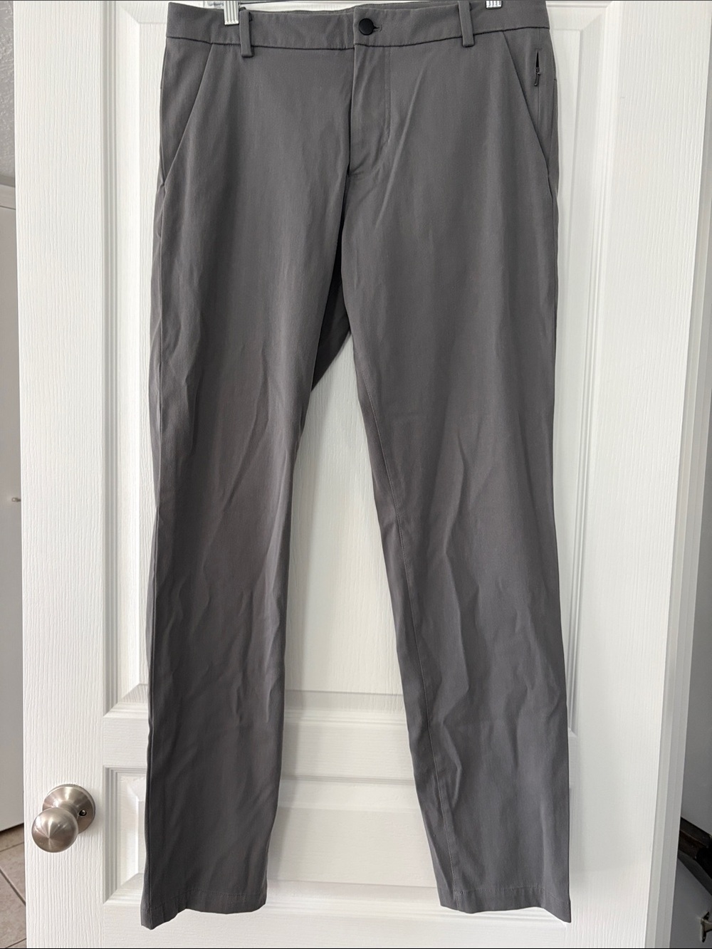 lululemon athletica Men's Slate Gray Chino Pants